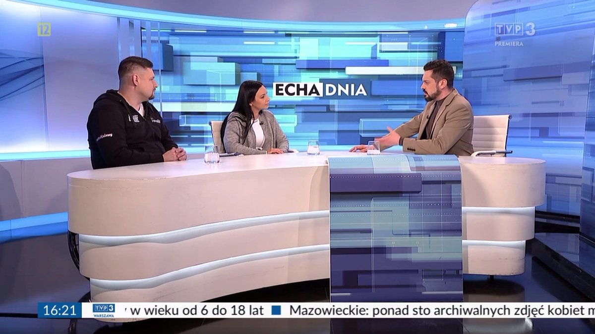 FundacjaAvalon's tweet photo. O sportach ekstremalnych wśród #OzN 

Aleksandra Kogut (kierowniczka projektu #AvalonExtreme 🟢) i Kamil Kosela (ambasador projektu) o sportach ekstremalnych wśród #OzN  w programie "Echa Dnia" @tvp_3  prowadzonym przez @chudkiewicz 📺 

➡️https://t.co/byZKgJS2st https://t.co/JPPYeIWMCt
