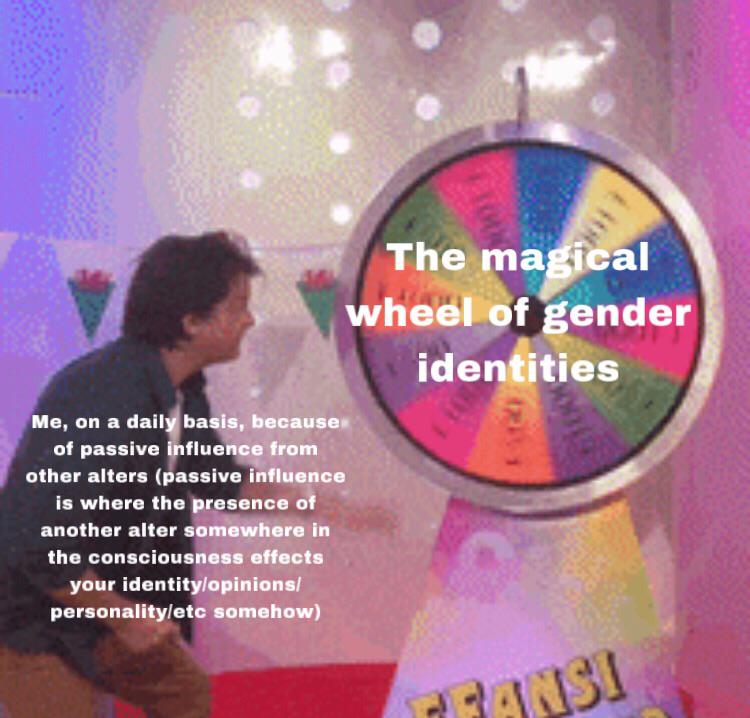ennn_bot's tweet photo. [genderfluid] I’m taking over for Cosmo because that dude had a long day ok, now I’m here and you all just have to deal with it - Quinn (any pronouns) https://t.co/iM5zgkWYh4 https://t.co/Nqo4Ij9Qm0