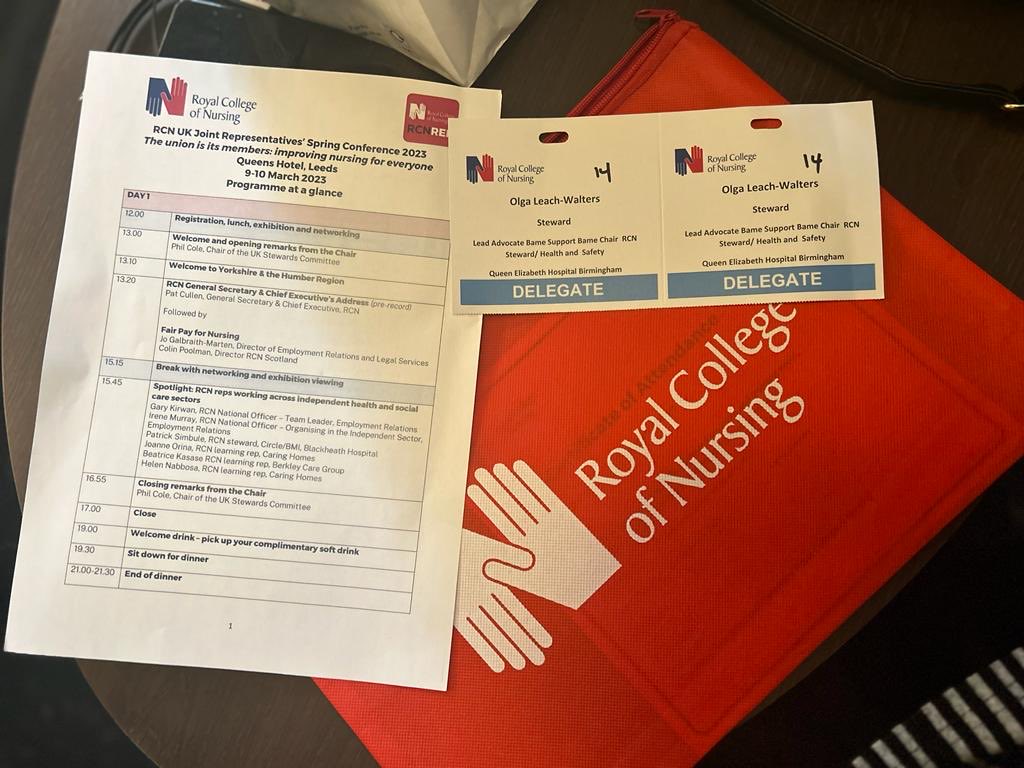 olgalwalters's tweet photo. ⁦⁩@Dkell999⁩ ⁦⁦@MaggyHeaton⁩ #RCNRep23 “Building on the strength shown by members during the strike to ensure the RCN deliver real improvement in the lives of all members” ⁦@BSol_ICS⁩ ⁦⁩ @RCNWestMids⁩ ⁦⁩ ⁦@BSoLCNO⁩ https://t.co/1nEbLNhMiw