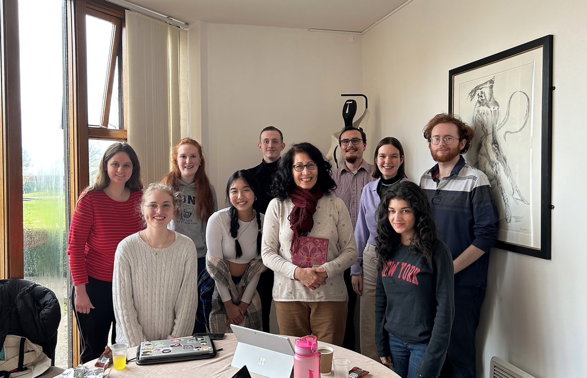 Feeling blessed, humbled and honoured. A morning brightened by snow and Inkapture Creative Writing group <a href="/StAidansCollege/">St Aidan's College</a> <a href="/durham_uni/">Durham University</a> feedback on the course. Many thanks to my students for their generous comments and the beautiful notebook.
#creativewriting