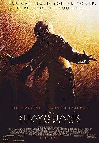 Tombizar's tweet photo. @juanbuis The Shawshank Redemption finnish title is Rita Hayword - a key to the escape https://t.co/g5azkOEz0W