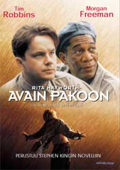 Tombizar's tweet photo. @juanbuis The Shawshank Redemption finnish title is Rita Hayword - a key to the escape https://t.co/g5azkOEz0W