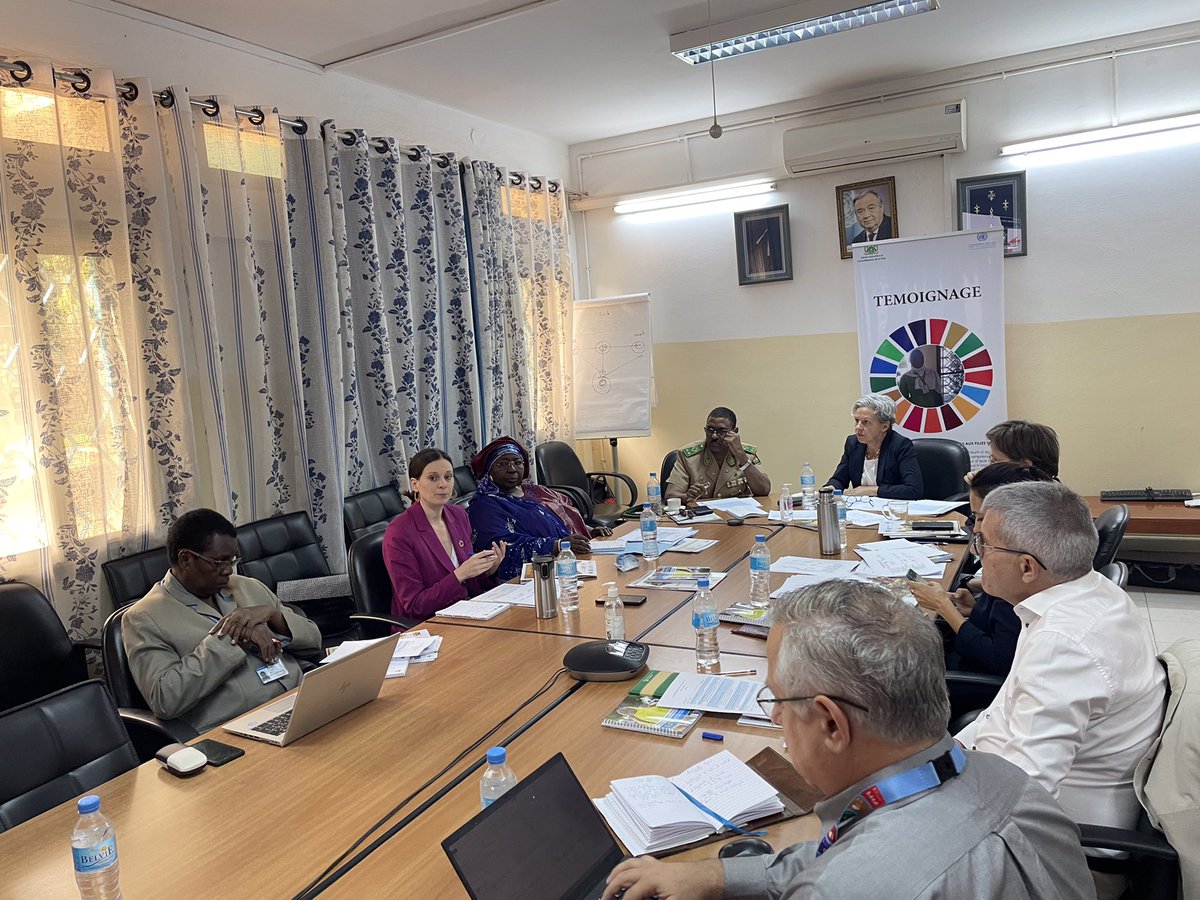 UNPBF_Niger's tweet photo. Comité conjoint de pilotage du #PBF ce 09/03/23. Plusieurs échanges sur les révisions de l’arrêté portant fonctionnement du Comité, les missions de terrain du comité et celles des bailleurs de fonds, ainsi que l’état d’avancement des projets. @CigwerheC @SBottyBot @SNU_Niger https://t.co/EdC2LSKwaV
