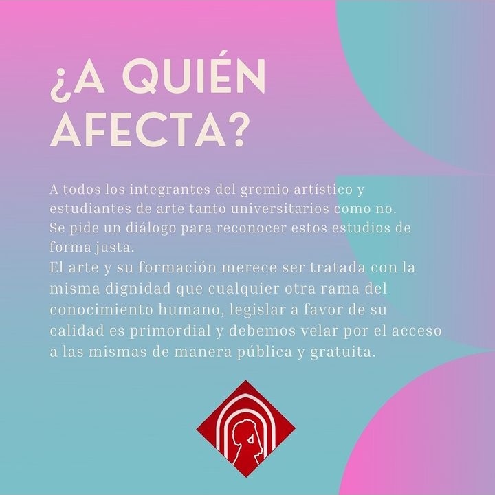 Este 21 de febrero se aprobó el Anteproyecto de Ley de Enseñanzas Artísticas Superiores el cual pretende poner en igualdad las enseñanzas artísticas de escuelas de arte y universidades haciendo que fueran equivalentes siendo estas totalmente diferentes. #sosbellasartes