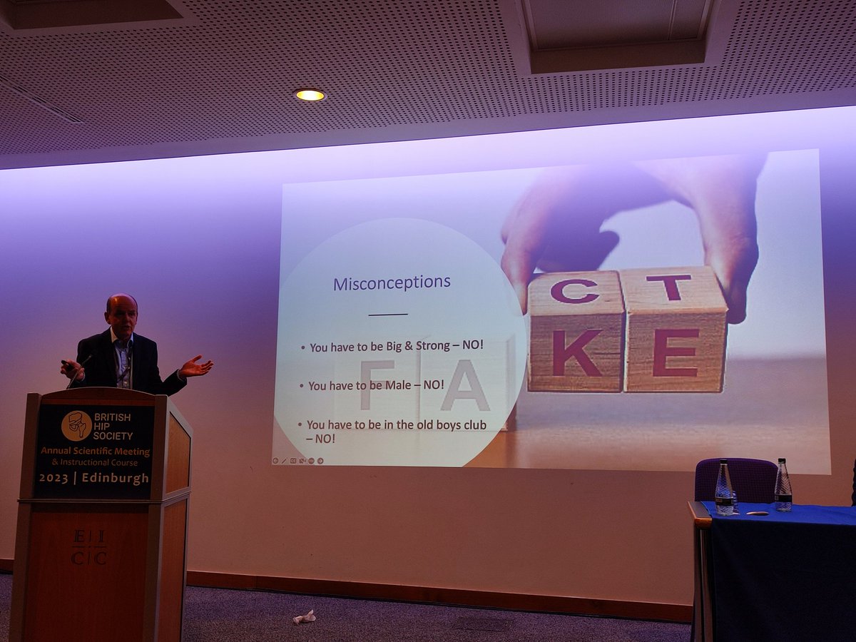 Starting off the #BOMSABHS2023 day with excellent talks on Changing Culture and Myth Busting in Surgery by <a href="/joanna_maggs/">Joanna Maggs</a>, and life as a T&amp;O Consultant by <a href="/timpetheram/">Tim</a>

#BOMSA #BHS2023 <a href="/BOMSA_UK/">British Orthopaedic Medical Students Association</a>  <a href="/BritishHip/">British Hip Society</a>