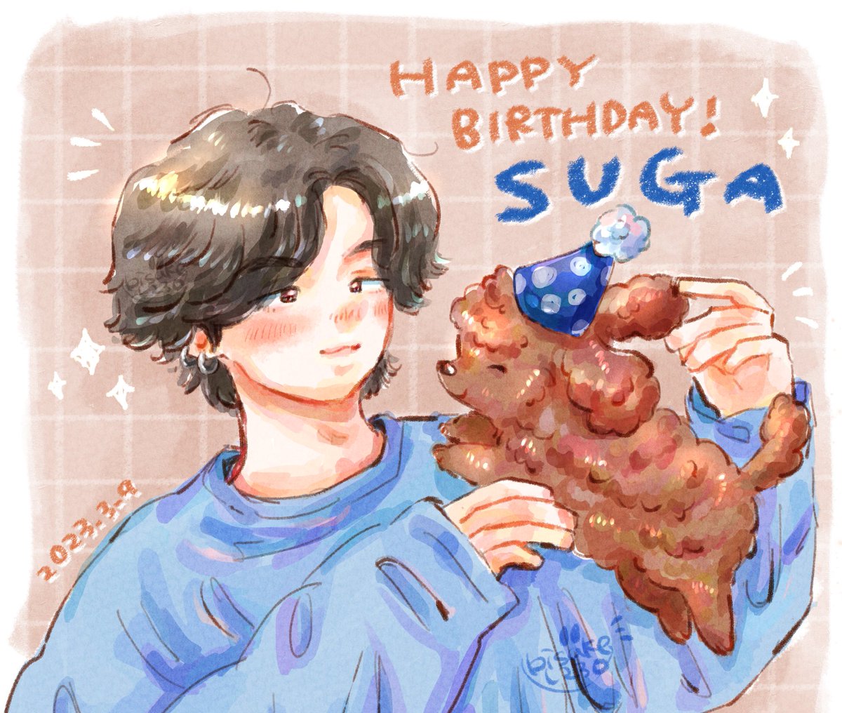 💜🐱𝘏𝘢𝘱𝘱𝘺 𝘉𝘪𝘳𝘵𝘩𝘥𝘢𝘺 𝘚𝘜𝘎𝘈🐱💜 #HAPPYSUGADAY #HappyBirthdaySUGA #SUGA #btsfanart