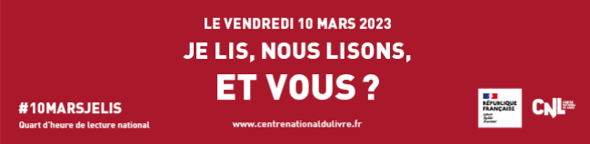 ChatrianLycee's tweet photo. Vendredi 10 mars à 10h, écoliers, collégiens, lycéens et personnels sont invités à participer à #10MarsJeLis proposé par le @LeCNL  📚 un ¼ d’heure lecture .
Objectif : partager un moment lecture et le plaisir de lire ! 
Bonne lecture à toutes et à tous 📚📔📘 ! https://t.co/uxf428ZGEF