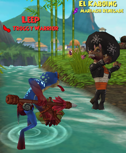 theatmoplex's tweet photo. [P101] Summon - El Kaboing

This summon is from the Guitar Solo power on the Mustang Wrangler Pack weapons. https://t.co/A16Ex1hH8r