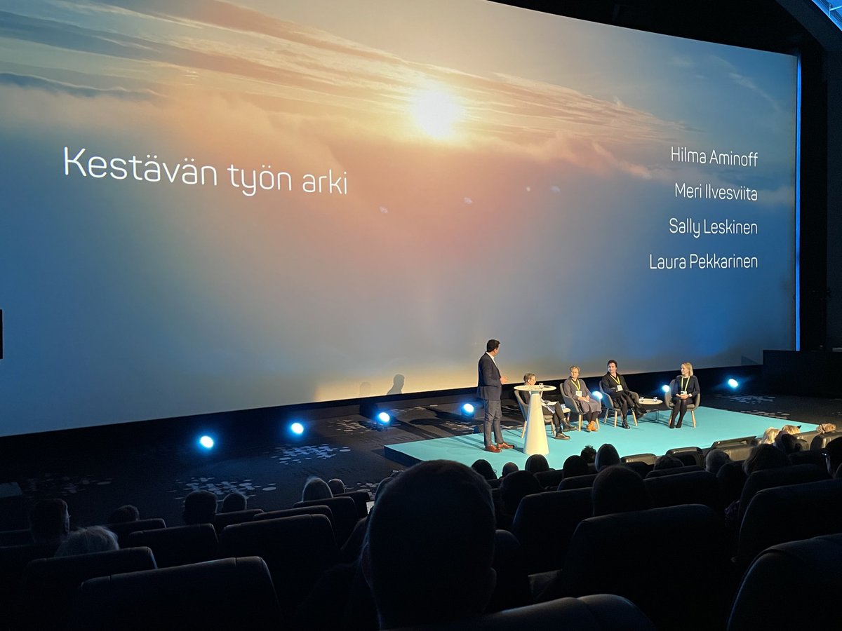 #KestävääTyöelämää paneelikeskustelu käynnissä. Työyhteisöjen monimuotoisuus keskustelussa ⁦<a href="/Keva_fi/">Keva</a>⁩ #kevapäivä