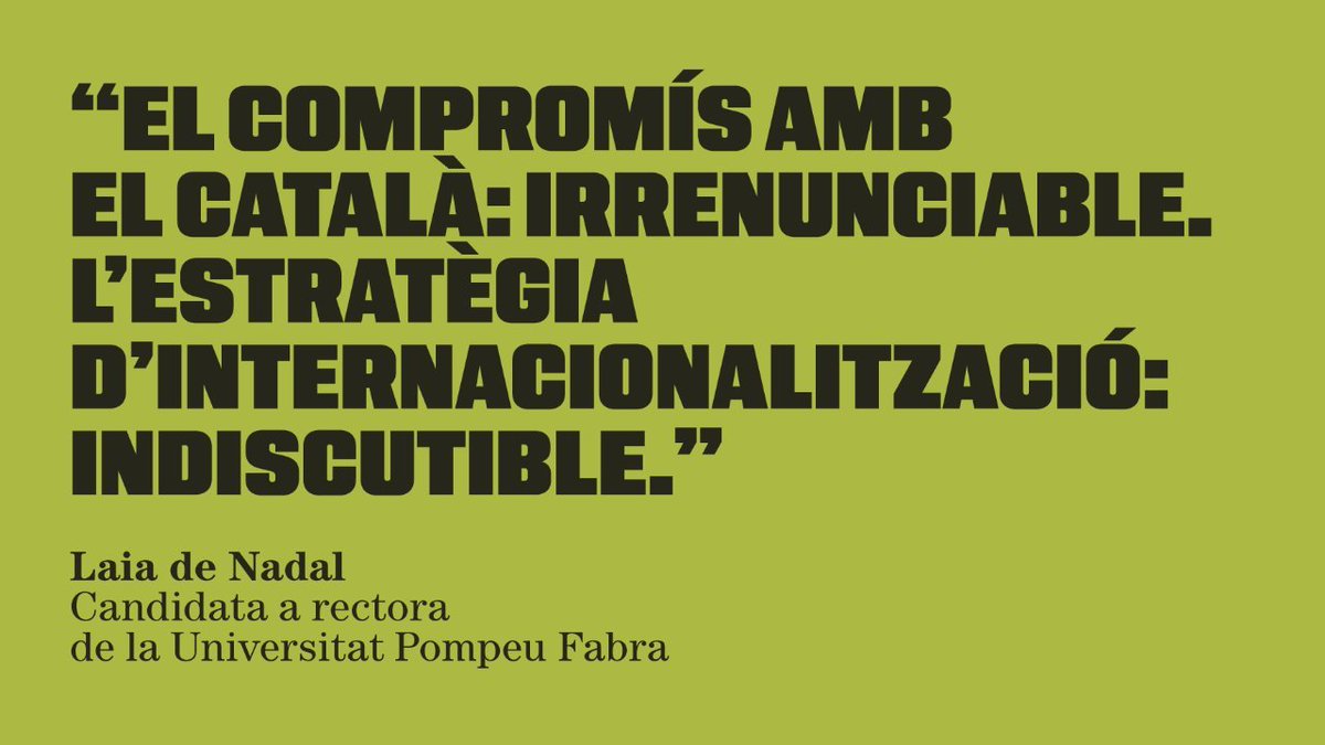 🤡"Defensa de la llengua" sí... però com a folklore?

❌Vergonyós com dia a dia veiem retallats i vulnerats els nostres drets lingüístics, i com, tot amagant-se en un suposat ideal d'internacionalització, se'ns pretén esborrar com a poble.

✊🏽Plantem cara! launiversitatencatala.cat