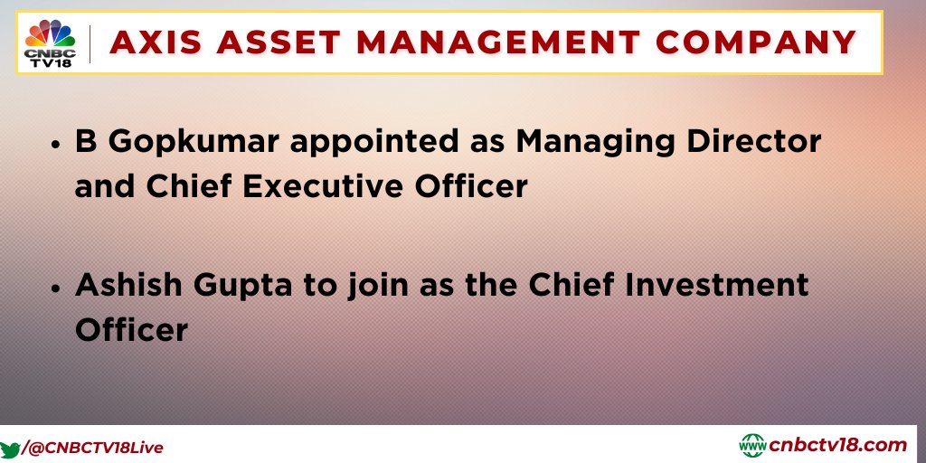 CNBCTV18 on Twitter "JustIn Axis Asset Management Company 