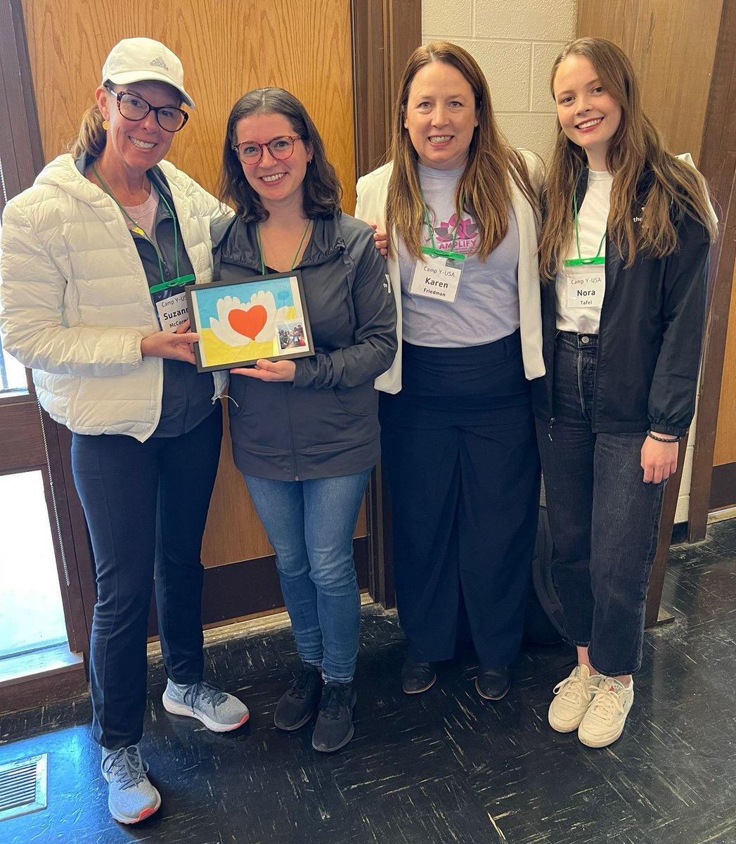 ymcaeurope's tweet photo. 🔻@ymca held a meeting with 150 staff where they share updates on "#Campacity" presenting a unique gift from @YMCAUkraine to their staff & CEO - @iamsmccormick.
💡The #art was made by a child in #eastUkraine that gave it to YMCA Ukraine volunteers when they delivered supplies. https://t.co/ZCGAyFnhMN