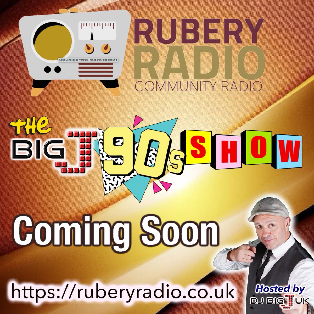 DJBigJUK's tweet photo. *** NEW STATION ALERT ***

Looking forward to being on @RuberyRadio folks, new schedule to be announced soon 😀

#TheBigJ90sShow #90sMusic #RuberyRadio #90s https://t.co/wPJSWv3PfK