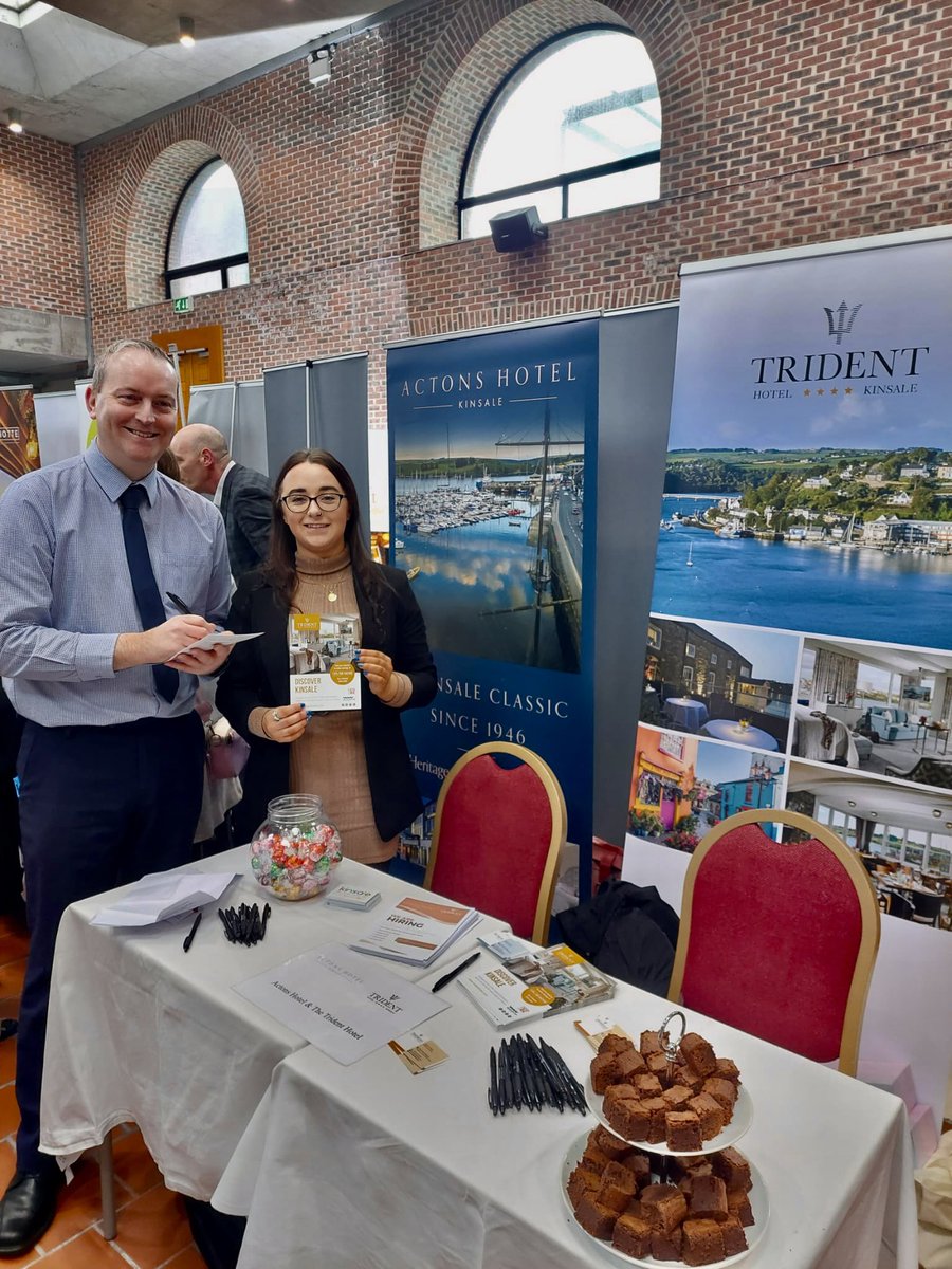 We’re at the #HOSPCareersDay2023 at MTU🤩🎓

Make sure you head down to Ger, Siobhain and Paula to hear about all the great opportunities Actons &amp; The Trident have to offer! ✨

#HOSPCareersDay2023 #MTU #MunsterTechnologicalUniversity #CareersDay #Kinsale