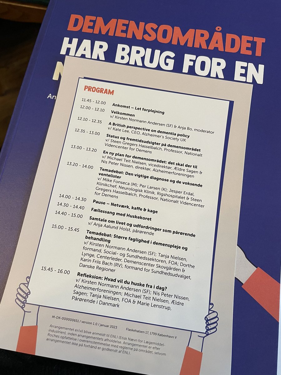 andersmjensen's tweet photo. Til demenskonference på Christiansborg - Danmark skal have en ny demenshandlingsplan! https://t.co/IlyKqVCeav