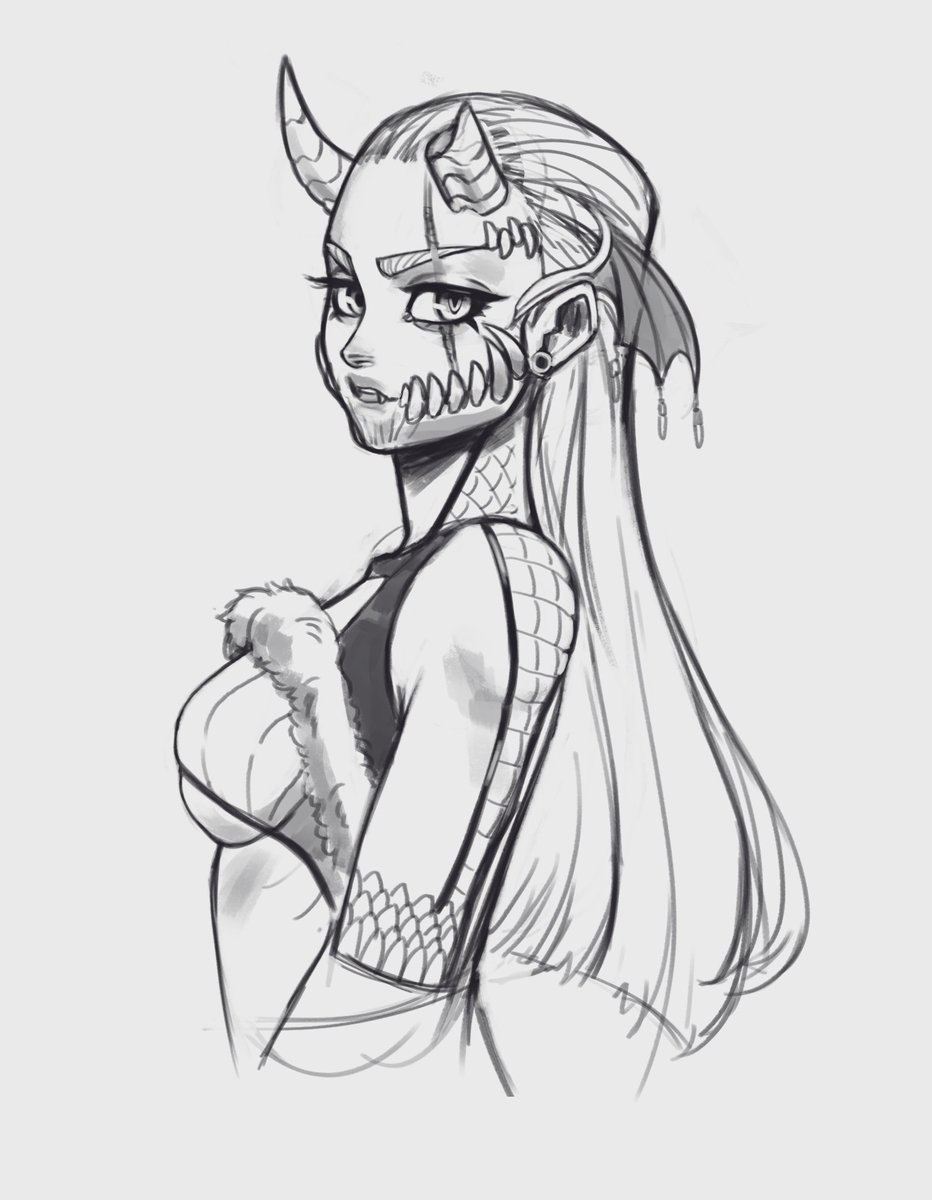 Random design i did from imagination !
#digitalart #animegirl #digitalpainting #DigitalArtist #dragons #Photoshop