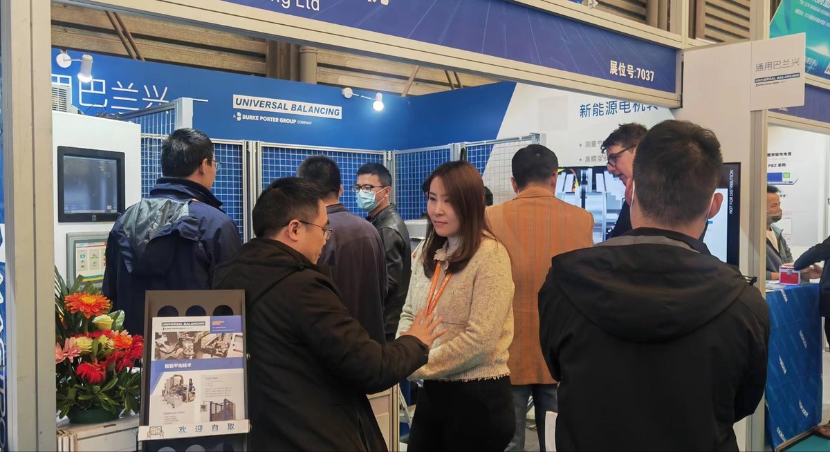 Our team in Asia have been demonstrating our impressive eRotor balancing abilities this week at the busy EV Tech Exhibition in Shanghai 🔌. It’s always great to get such positive feedback from visitors.

Request a demo now - bit.ly/3ynxBuo
#eRotorBalancing #eMobility