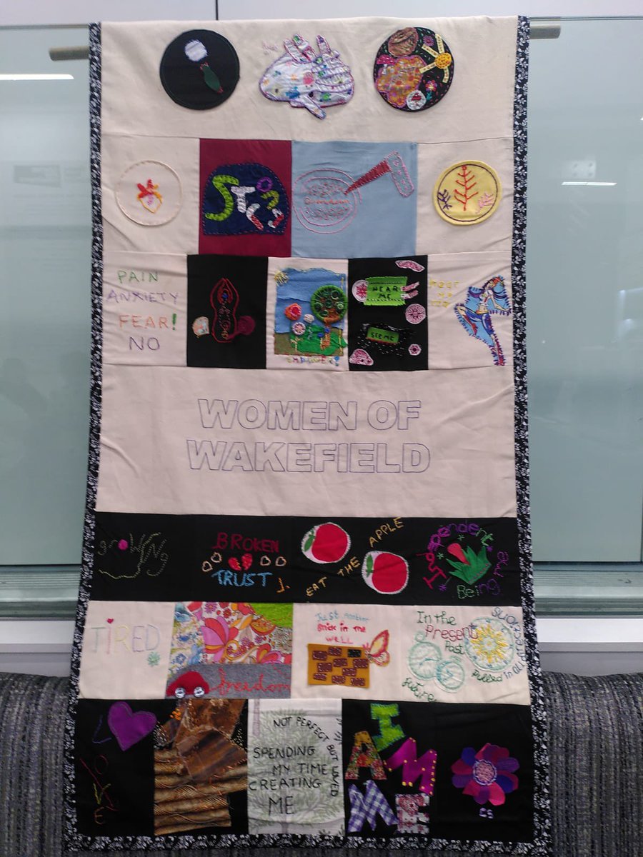 Thank you to the women of Wakefield for sharing your stories with us ♥️

This is the third of 4 banners of work pulled together by the brilliant @hmillsstyles