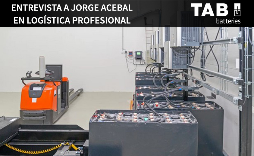 No te pierdas la entrevista a Jorge Acebal, director comercial de tracción de TAB Spain, en el número de febrero de @LogisticaProf, en la que indica las claves para la elección de una buena batería. 

logisticaprofesional.com/texto-diario/m…