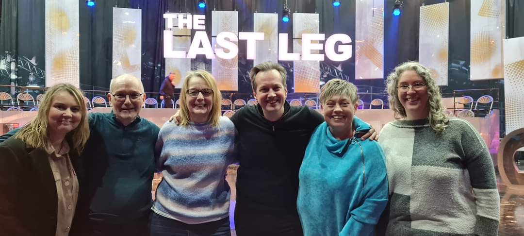 Cloggie97's tweet photo. @TheLastLeg @Channel4 #IsItOk that the real reason we come to @TheLastLeg is for #mikethecameraman? (and we are back tomorrow night!) https://t.co/0t8I7LUZK5