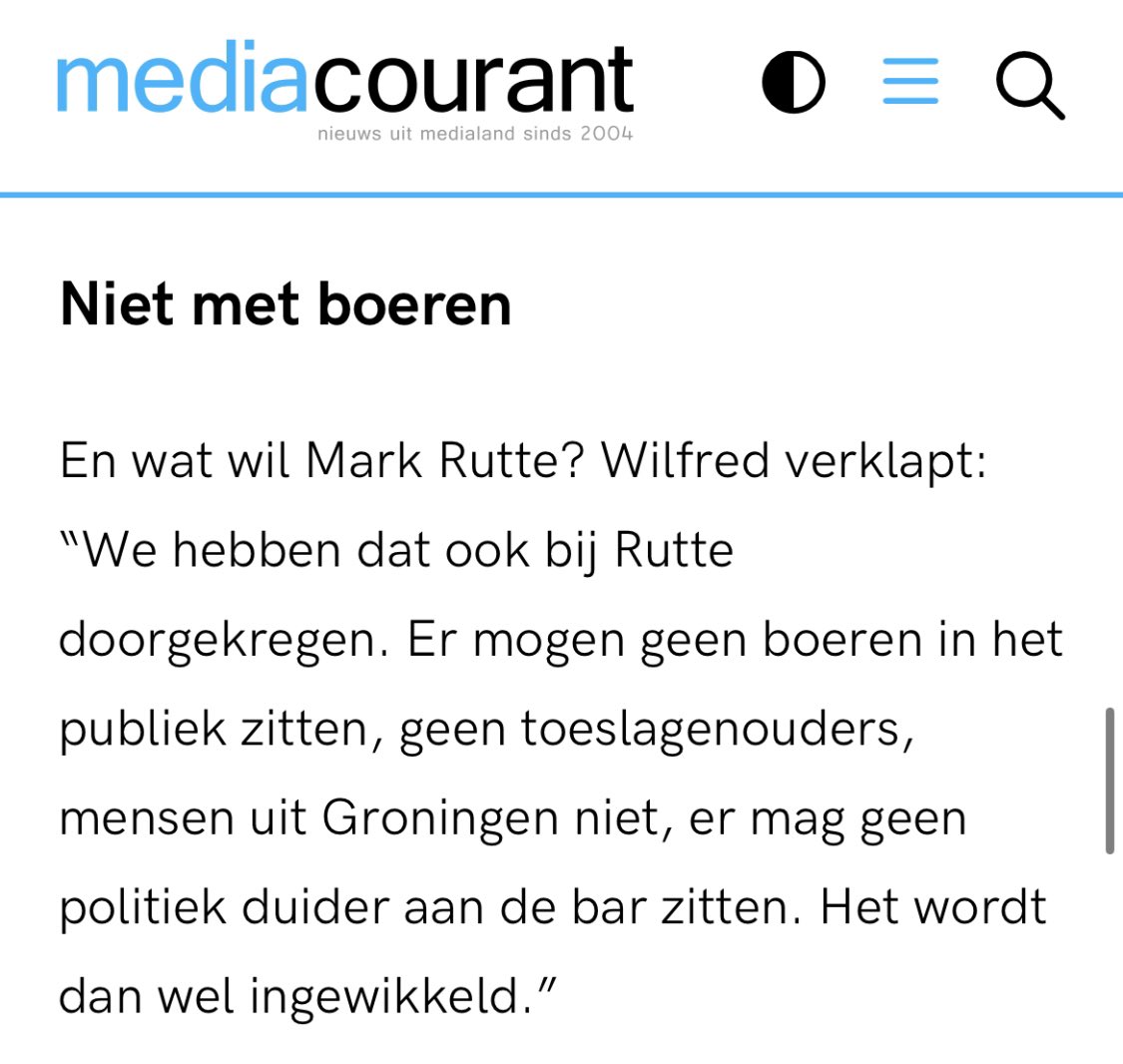 geertwilderspvv's tweet photo. Rutte de beroepslafaard.

Hij stelt als eis voor zijn komst bij TV-optreden VI: géén boeren, géén toeslagenouders, géén Groningers aanwezig. 

Ongelooflijk. 

#stemzeweg #StemPV. https://t.co/LcDa8UTlzC