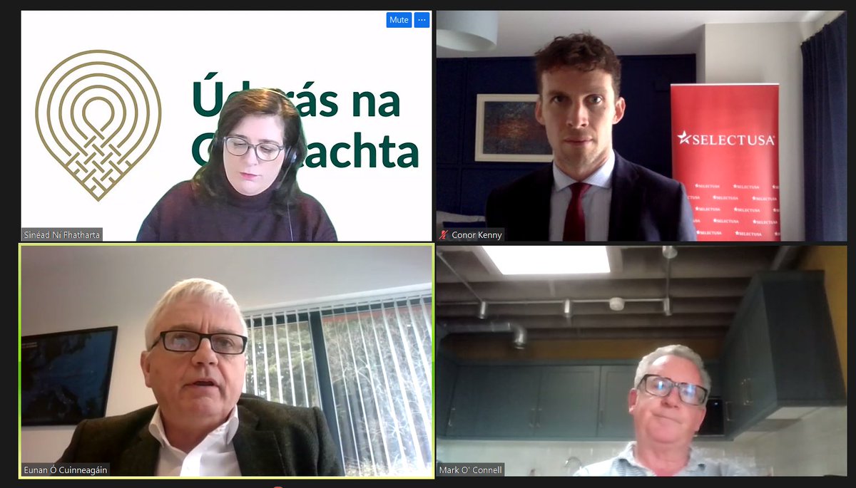 Rochtain ar Mhargaí Nua sna Stáit Aontaithe / Accessing New Markets in the US 

<a href="/OCOGlobal/">OCO Global</a> <a href="/SelectUSA/">SelectUSA</a> <a href="/gteicGreDigGael/">gteic Gréasán Digiteach na Gaeltachta</a> @West_BIC