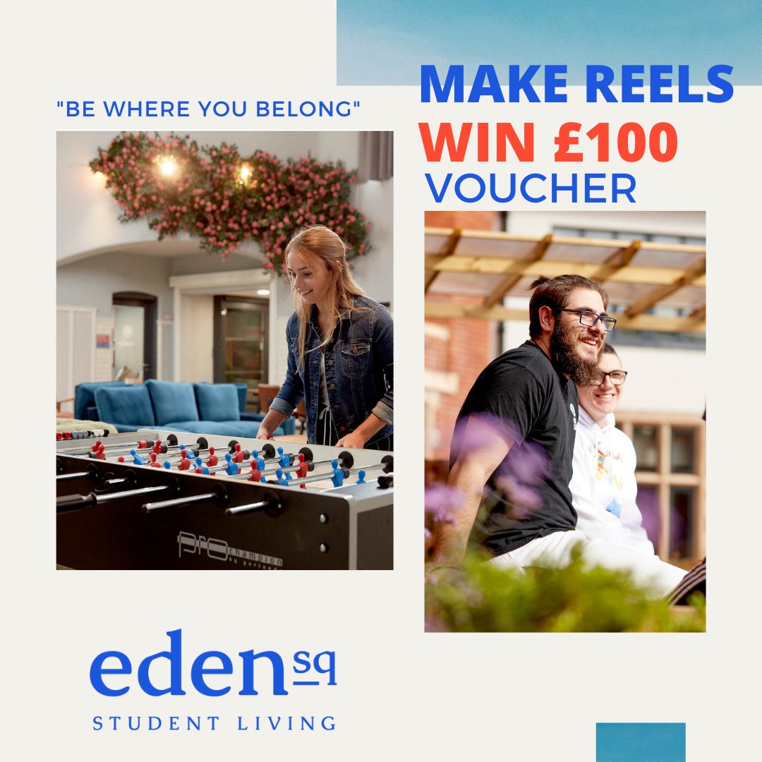 🎬 Lights, camera, action! 🎥 It's time to show off your creativity and win big with our Reels competition! 🏆 Share your best Reel of @edensquare_ for a chance to win a £100 voucher! 💰 Don't forget to tag us on Instagram to enter! Good luck! 🤞 #warwickuni #coventryuniversity