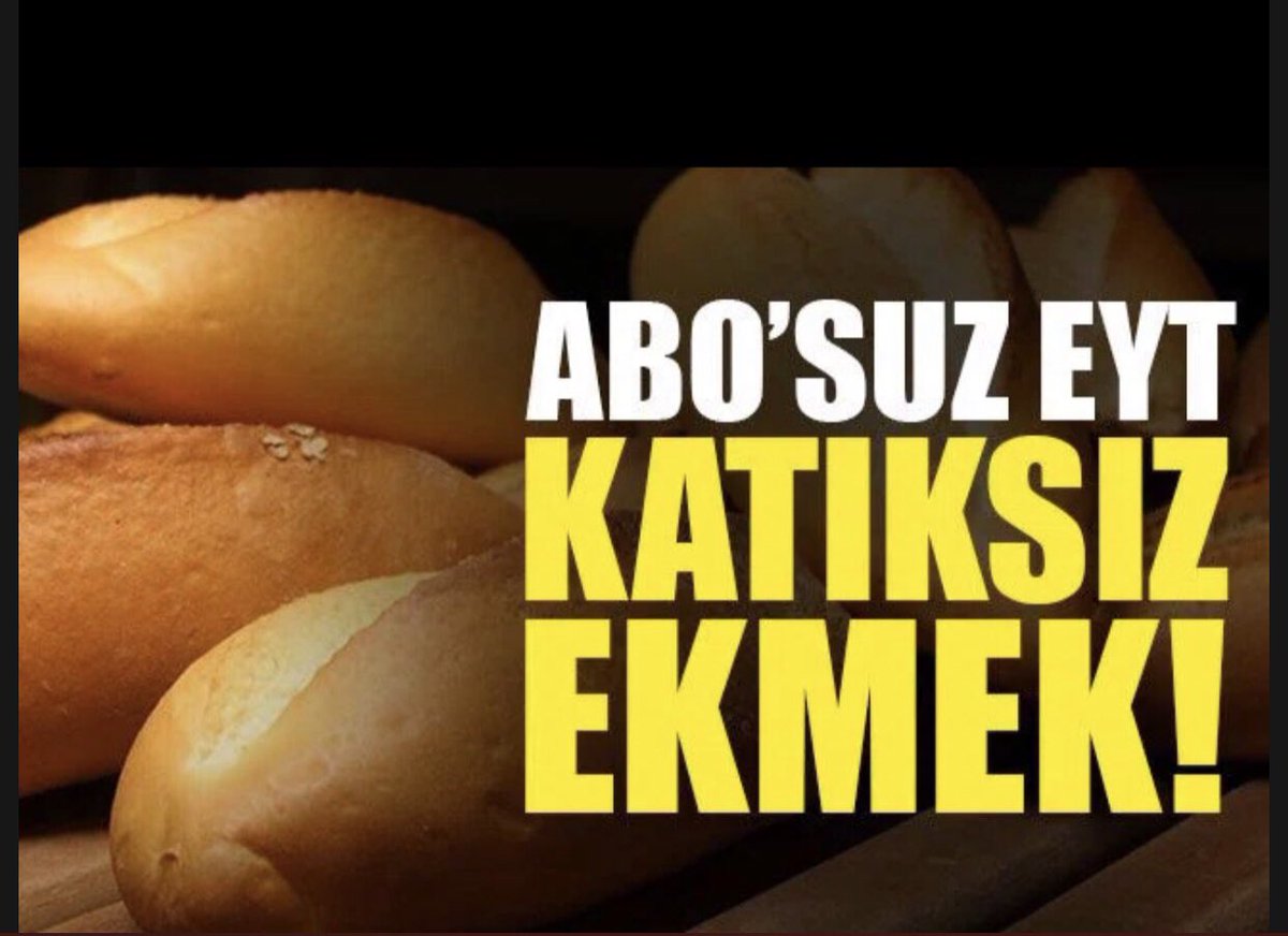 #AbosuzEYTbitmez #ABOsuzMaaşAÇLIKdemek
#EmeklilikteYasaTakıIanIar