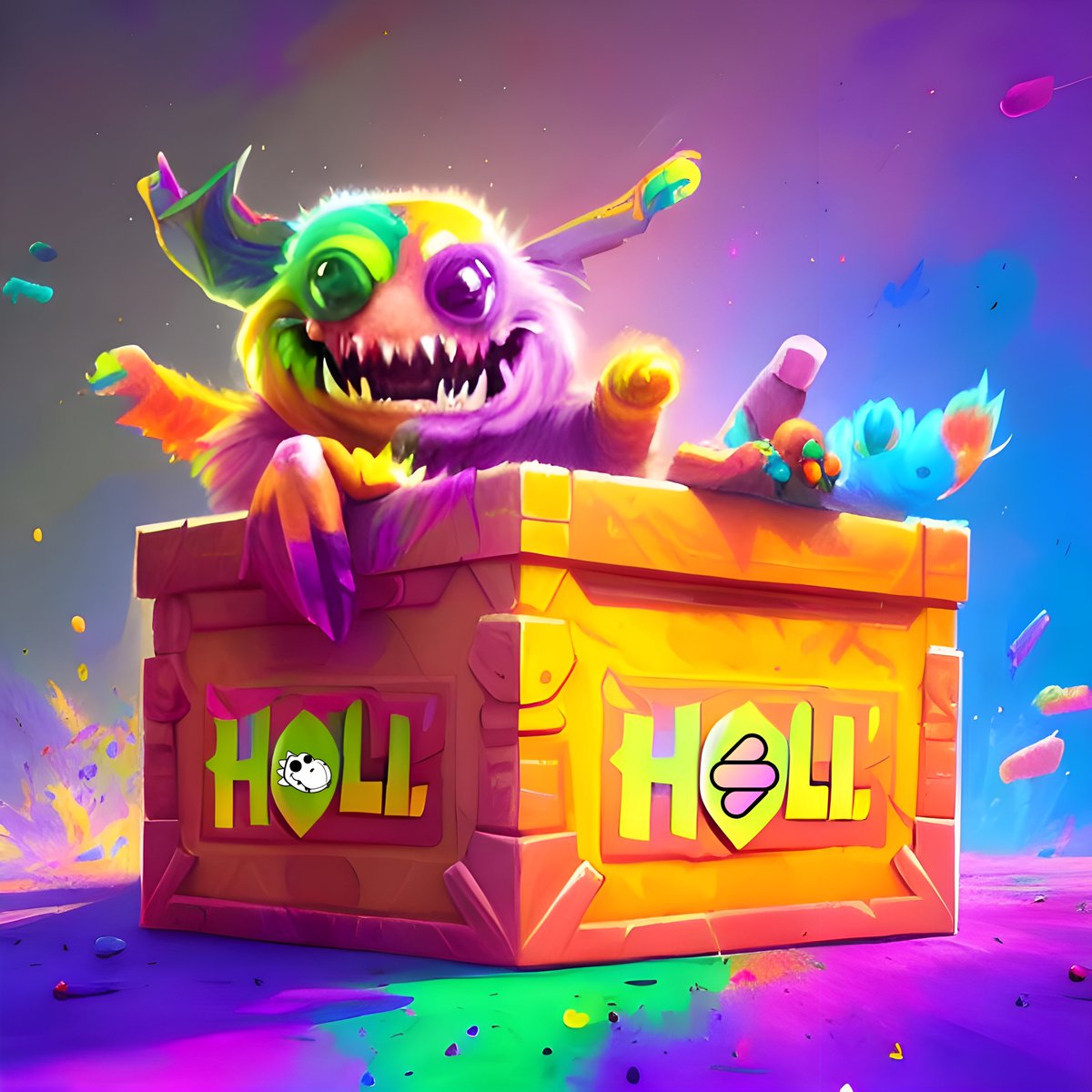 nft_souffl3's tweet photo. ✨From beloved @nft_souffl3 &amp; @SUIDinosNFT team, Happy Holi to everyone♥️🚀

On this occasion bringing this mystery box event powered by @GALXE with WL rewards for Sui Dinos Habitats.🏝️🧪

Supply: 3000🧪
Time: 3 Days⏳
V1: https://t.co/oihKR51ltq 🏝️
V2: https://t.co/7PNmuHUrok 🏝️ https://t.co/MM9NKIXDkz