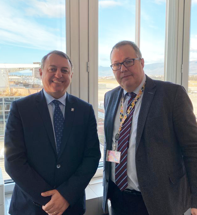 Update from <a href="/AirspaceWorld/">Airspace World</a>: ACI World DG <a href="/lf_oliveira1/">Luis Felipe de Oliveira</a> met with <a href="/anscoo/">Andre Schneider</a> President ACI Fund and CEO <a href="/GeneveAeroport/">Genève Aéroport</a> to discuss the importance of The ACI Fund that provides support for developing nations and the importance of funding for donors.

Know more: aci.aero/programs-and-s…