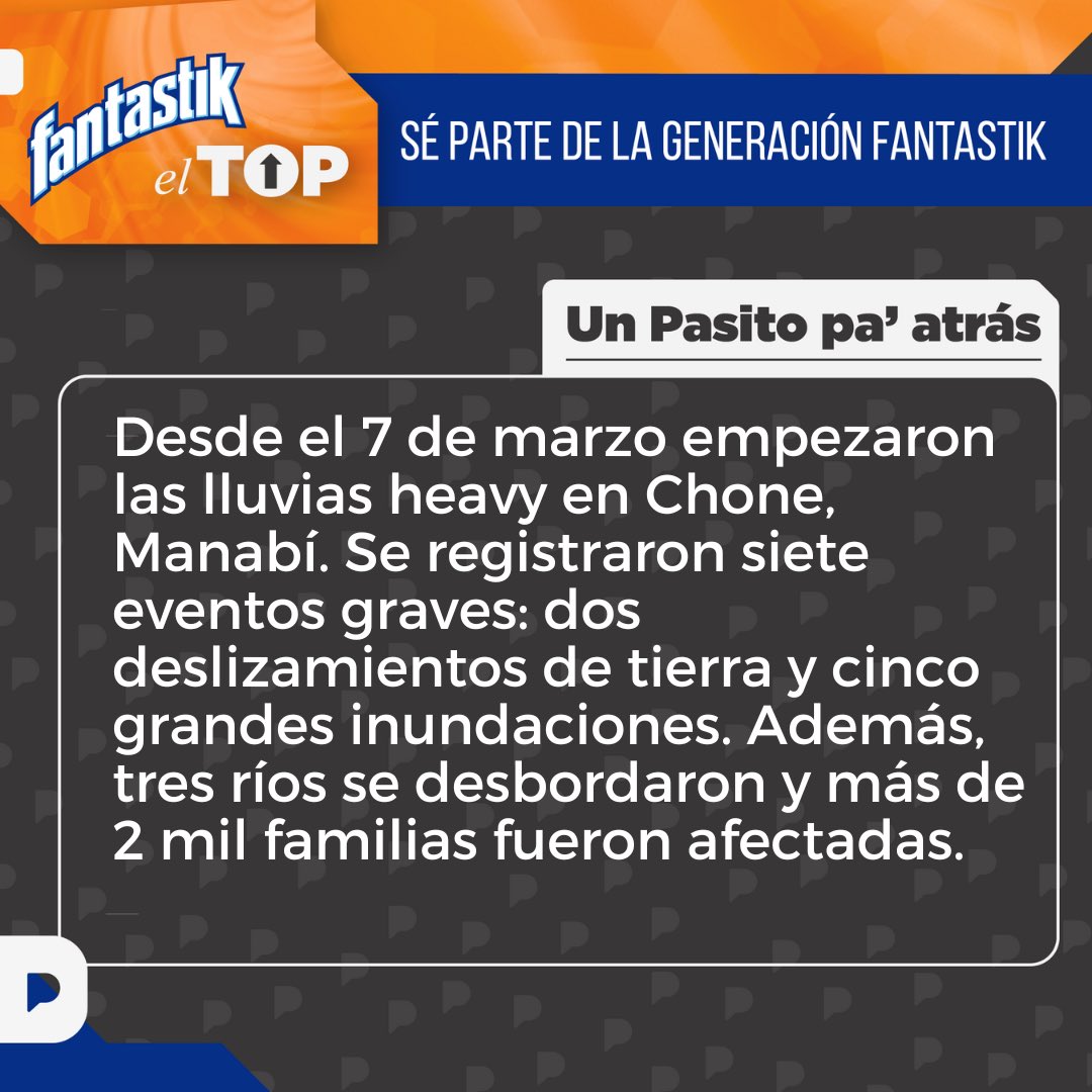 LaPosta_Ecu's tweet photo. Las lluvias en el país causan fuertes estragos en la costa ecuatoriana. Pero en Chone ya se superan los $4 millones en pérdidas. Desliza y lee toda la info. 🌧️ https://t.co/d28im8OCDH