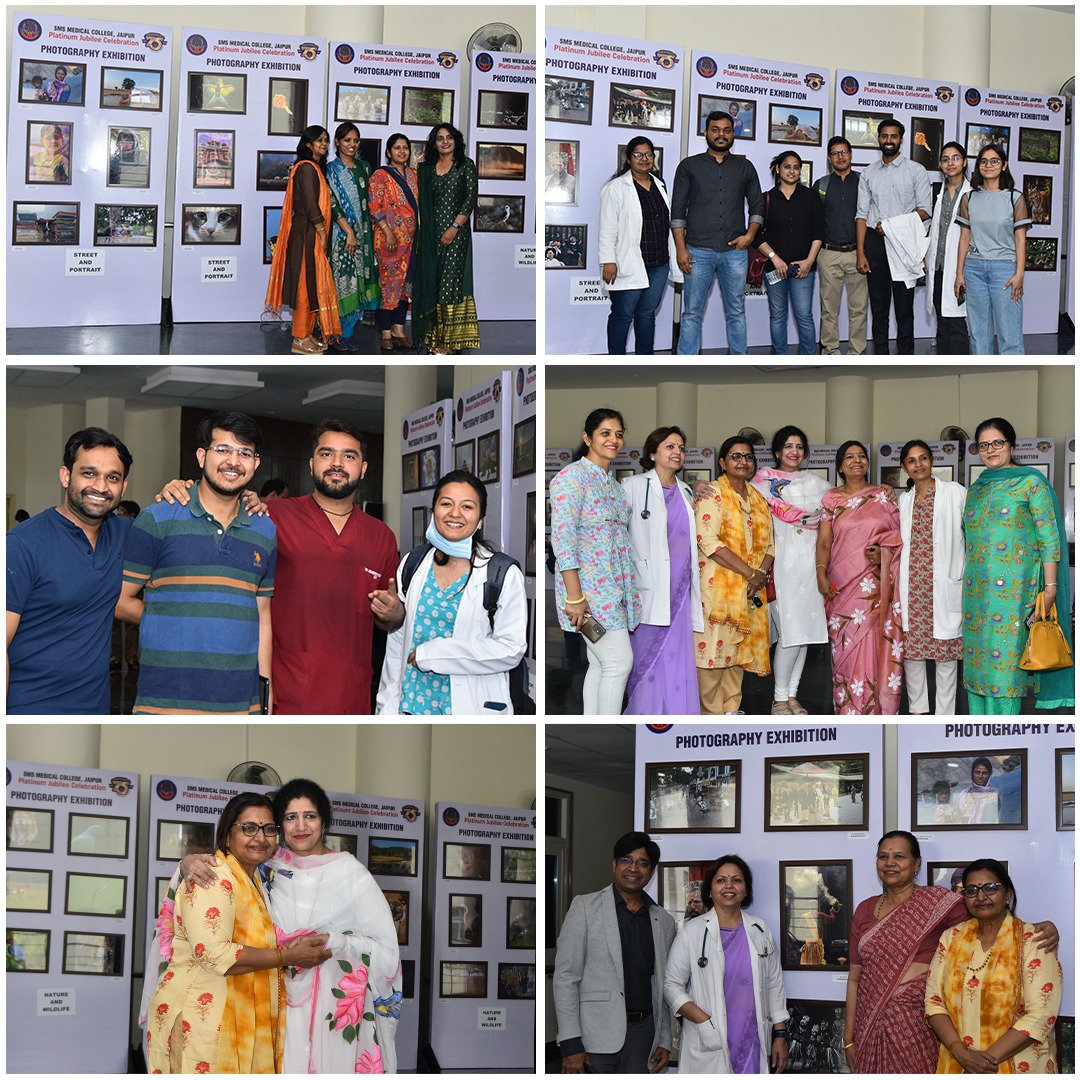 smsmcplatinumj's tweet photo. The Photography Exhibition was organized on the occasion of the Platinum Jubilee of SMS Medical College.
.
.
.
.
.
.
.
#photography #jaipur #smsmedicalcollege #smsmedicalcollegejaipur #smscollegejaipur #smscollegejaipur #platinumjubilee #smsmedicalcollegeplatinumjubilee #doctor https://t.co/5F3jJNxPGH