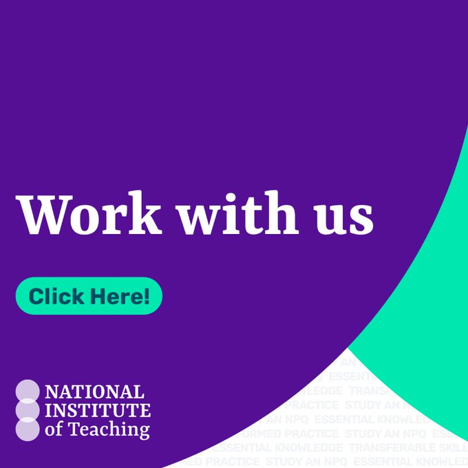Have you thought about a career with NIoT? 

If flexible working, inspiring colleagues and plenty of holiday sounds good to you, check out our current vacancies here ➡️ bit.ly/3ysQnAF