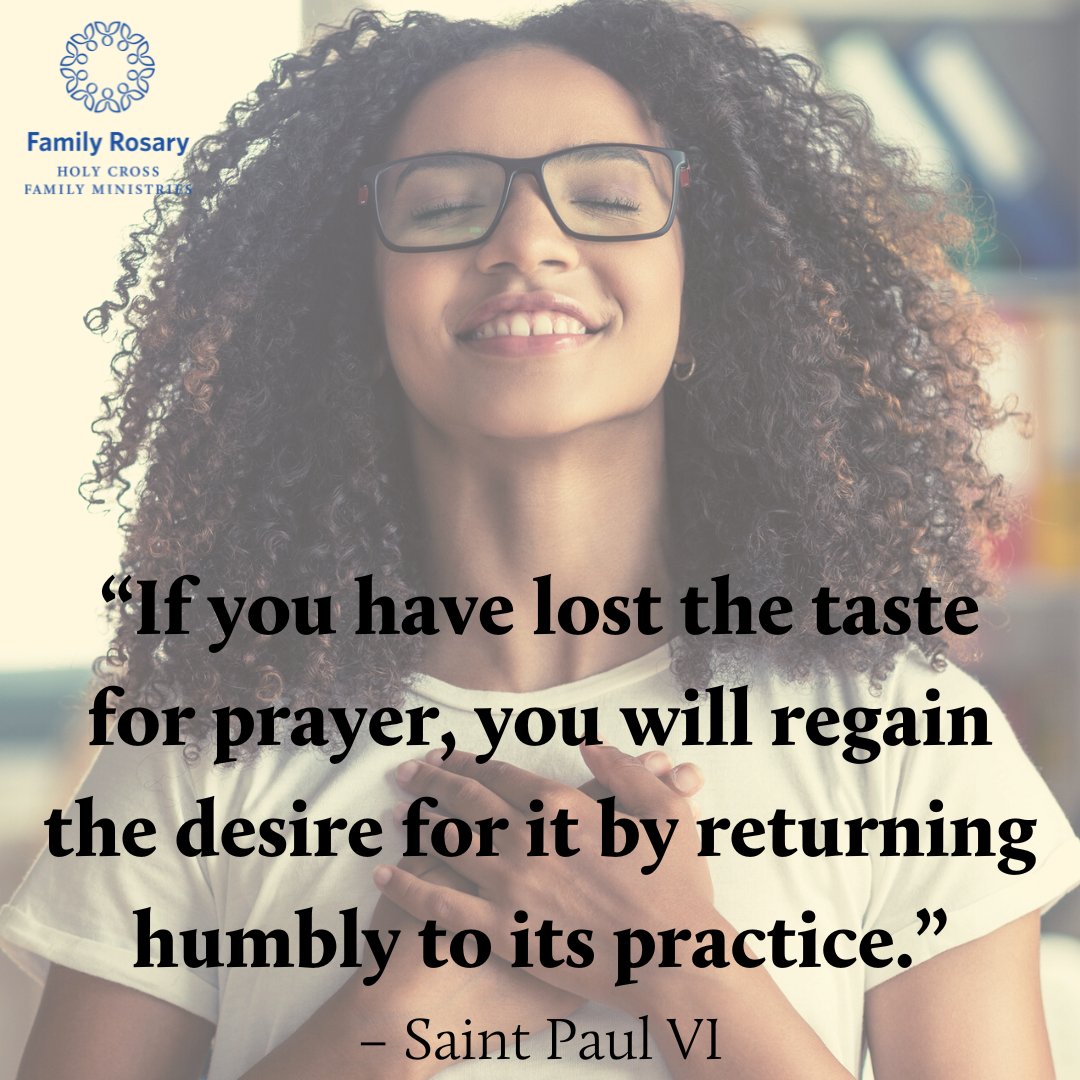 FamilyRosaryOrg's tweet photo. What is one thing you can do today to make prayer a part of your every day routine? How can you work together as a family to build a practice of daily family prayer, especially the Rosary? #CatholicTwitter #PrayTogetherNow #FamilyPrayer https://t.co/mSdMkH4R1H