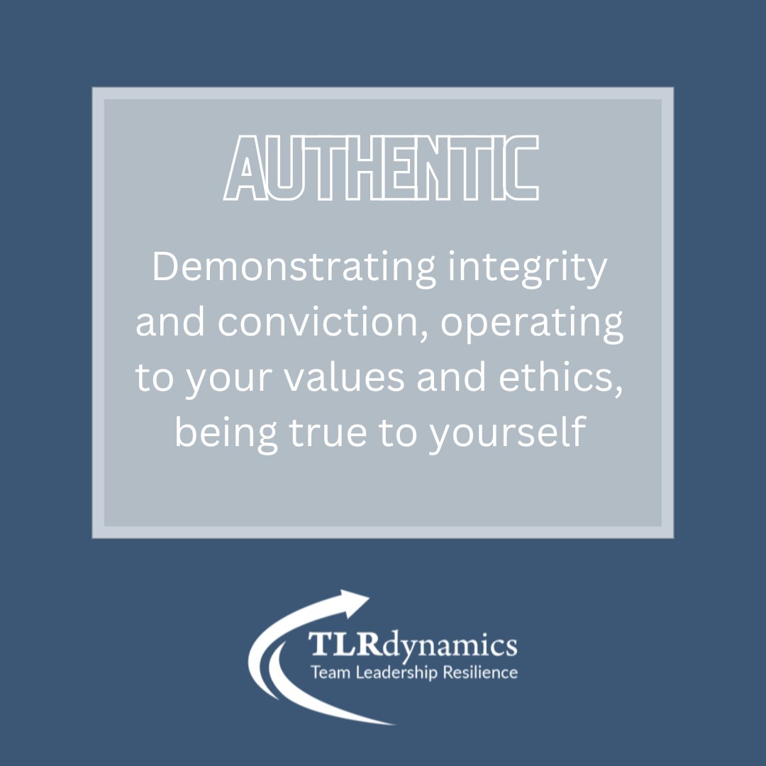 Being an #authenticleader is very much part of having great #leadershippresence. If you can express yourself as you truly are, and lead by example, it demonstrates, through your actions, that you practice the same values and behaviours you expect from your team.