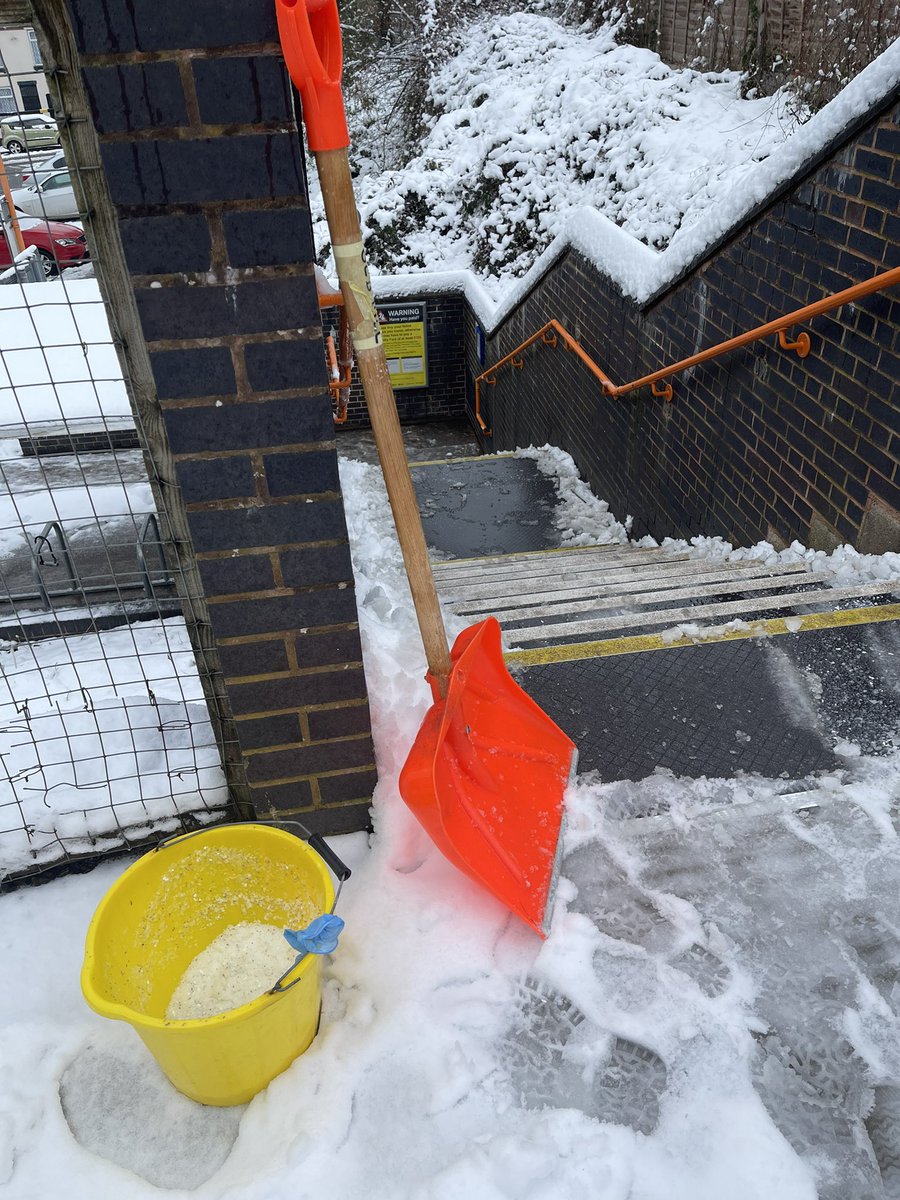 FcJunction's tweet photo. I’m uncertain whether to just lie in the snow and pretend to be dead, or just cry

Thank you so much to all of my station colleagues for your Herculean attempts today with snow clearing it’s never pleasant 

P S: I hurt in places I didn’t know, could hurt#l https://t.co/6kyn3QQfTj