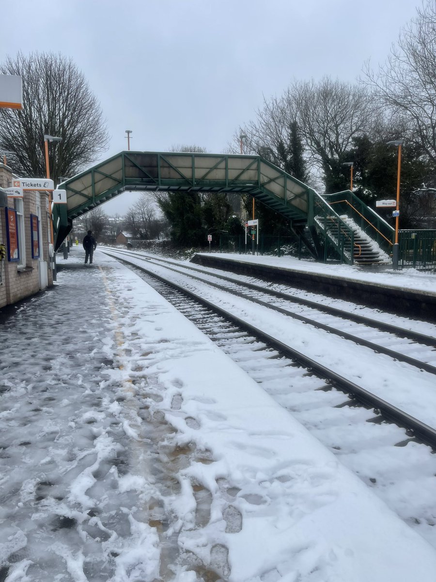 FcJunction's tweet photo. I’m uncertain whether to just lie in the snow and pretend to be dead, or just cry

Thank you so much to all of my station colleagues for your Herculean attempts today with snow clearing it’s never pleasant 

P S: I hurt in places I didn’t know, could hurt#l https://t.co/6kyn3QQfTj