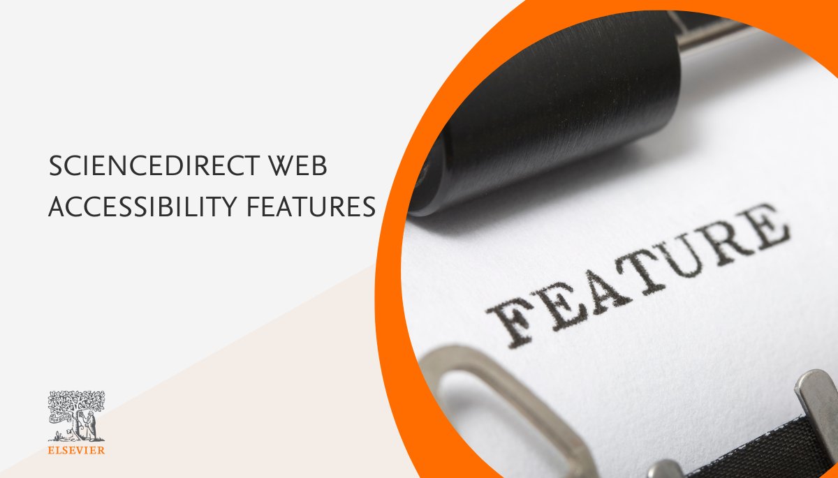 sciencedirect's tweet image. Do you know the web accessibility features that are available on Science Direct? 

Check out this link to learn more: spkl.io/60154jHhV

#ScienceDirect  #AccessibilityFeatures