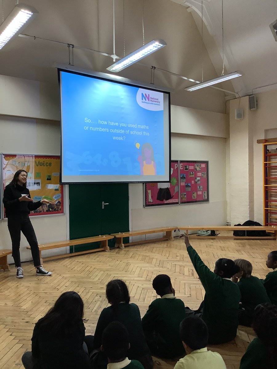 Thank you to @Nat_Numeracy / @CapitalOneUK & @girltalksmoney for providing our Year 6s with a brilliant workshop on #maths and numbers in the wider world this morning! Our children loved it and feel more empowered to apply their knowledge of maths in their future life skills!