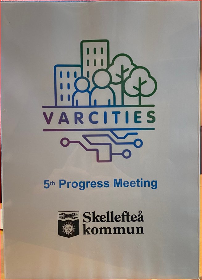 louthcoco's tweet photo. LCC attended the Varcities Project 5th Progress Meeting at pilot city of Skellefteå last week.
The next 6 months of the implementation plan was set out for the Dundalk Pilot site
A Big thanks to @Skeakmmun for welcoming us to beautiful Skellefteå, #Varcities #Energy https://t.co/CdkG0jhsZ2