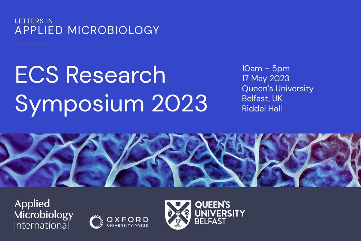 AMIposts's tweet image. Are you ready for our 13th Early Career Scientist Research Symposium? 👀

📆Wednesday 17th May 2023
📍Queen&apos;s University Belfast
🛒Register via this link👉bit.ly/AMIECS2023
⏰Abstract call now open

#ECS2023 #microbiologyevents #earlycareerscientist #earlycareerresearcher