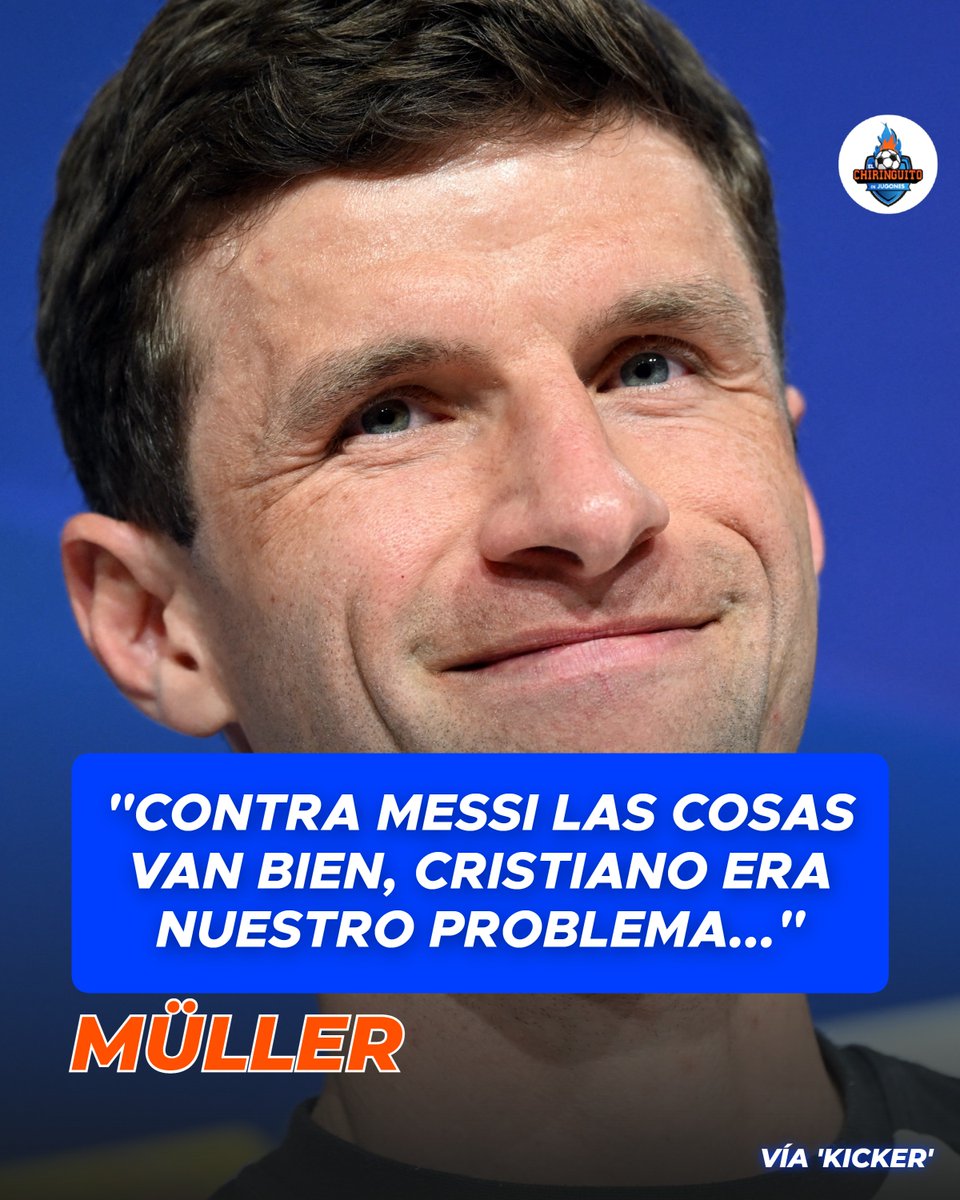 😳Müller y su 'dardo' a Leo Messi sobre la diferencia de resultados en los duelos ante el argentino... y ante Cristiano.