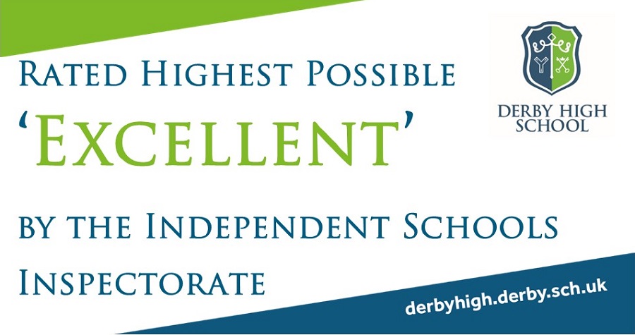 We are delighted to announce that #DerbyHighSchool has been given the highest possible ‘Excellent’ rating following a full inspection from the Independent Schools Inspectorate in January. ▶️derbyhigh.derby.sch.uk/news/view/1176
<a href="/GoodSchoolsUK/">The Good Schools Guide</a> <a href="/derbyshire_live/">Derbyshire Live</a>  <a href="/BBCDerby/">BBC Derby</a> <a href="/MarketingDerby/">Marketing Derby</a>