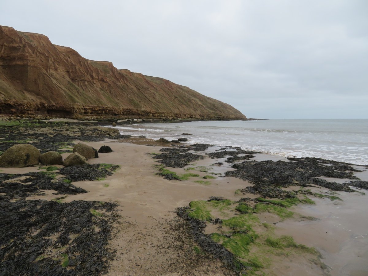 ThreadSquirrel's tweet image. Filey last week before the snow  #Filey