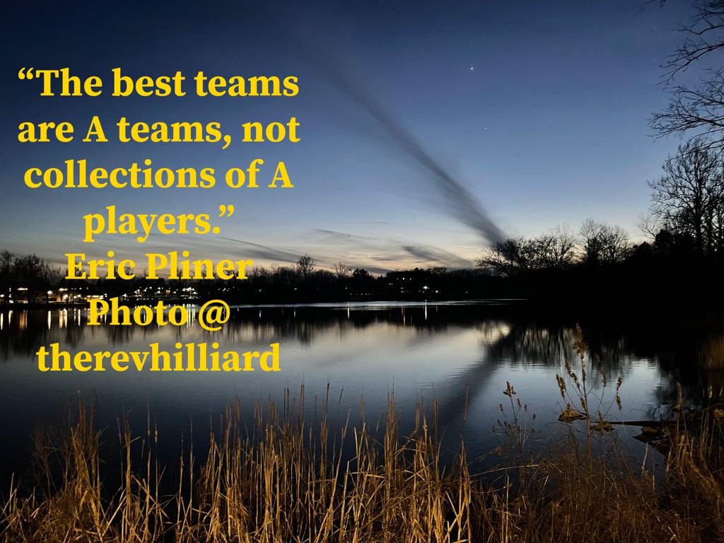 Alan Hilliard (@therevhilliard) on Twitter photo âThe best teams are A teams, not collections of A players.â
Eric Pliner
Photo <a href="/therevhilliard/">Alan Hilliard</a> âThe best teams are A teams, not collections of A players.â
Eric Pliner
Photo <a href="/therevhilliard/">Alan Hilliard</a>