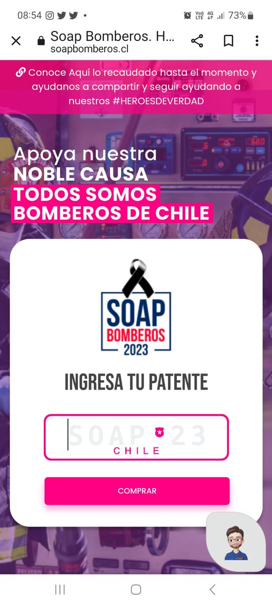 BombaPrat's tweet image. #Antofagasta 
Hoy necesitamos de tu colaboración aportando desde $1.000 al contratar tu #SOAP2023 
Al momento de hacer tu aporte, no olvides seleccionar la comuna de #Antofagasta y la &quot;4TA COMPAÑIA ANTOFAGASTA&quot;
🚨
Así serás parte de nuestro servicio a la comunidad
🚒