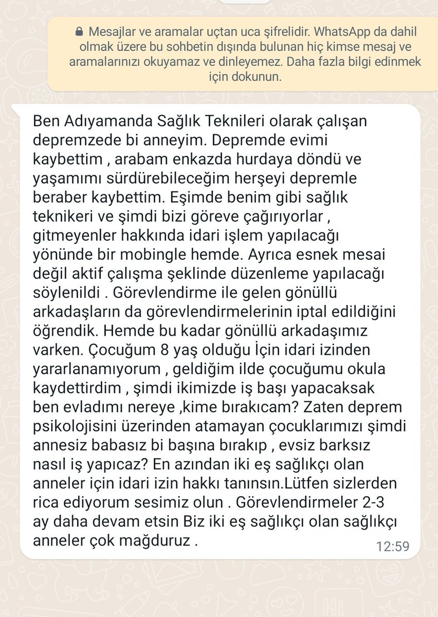 Şaka gibi ama değil! 
Adıyamandaki yetkililer evladınızı ne yaparsanız yapın diyor! Depremzede anne ve baba yerinde siz olsaydınız ne yapardınız? 
<a href="/sagliklicozum/">T.C. Sağlık Bakanlığı Sağlıklı Çözüm</a> 
<a href="/adiyamangovtr/">Adıyaman Valiliği</a>
#SağlıkcıdaDepremzede