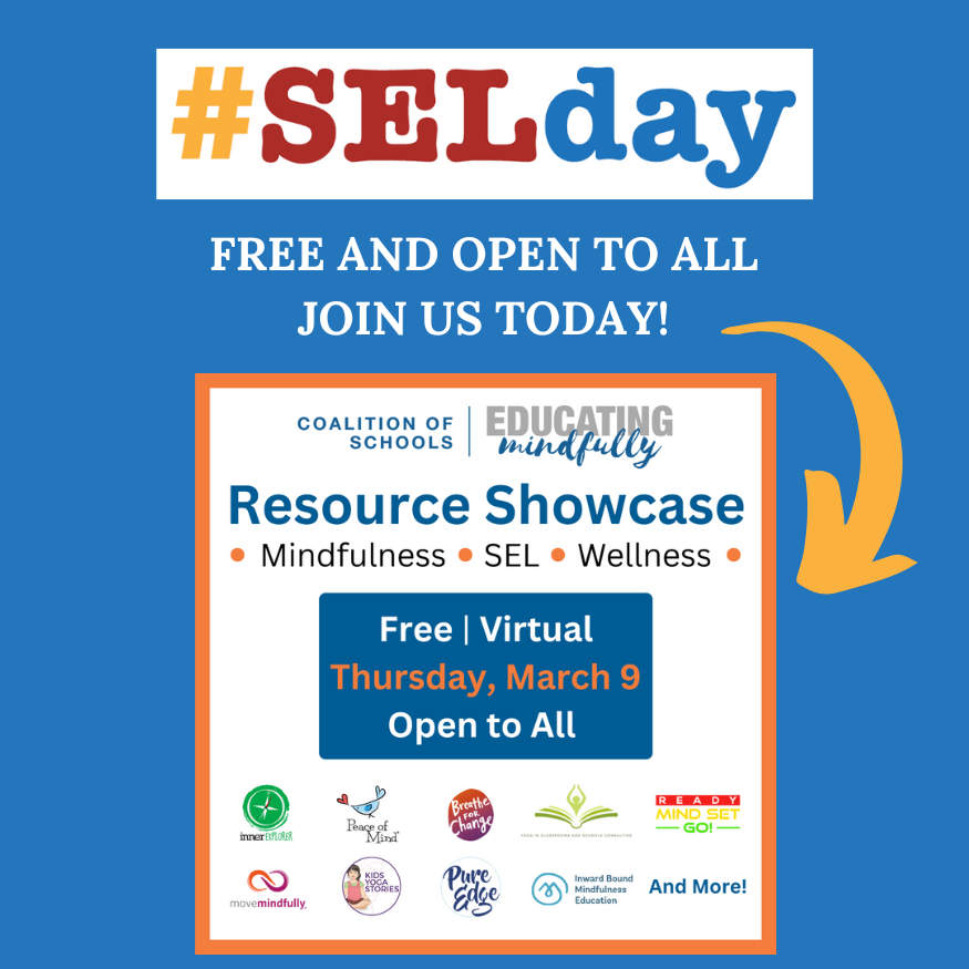 Today! FREE & OPEN TO ALL! 

educatingmindfully.org/so/e0OR1UW0B?l… 

RSVP: EducatingMindfully.org/showcase

#SEL #SELday #SELweek #SocialEmotionalLearning #Wellness #Mindfulness #MindfulEDU #MindfulSchools #MBSEL #FreeEvent
