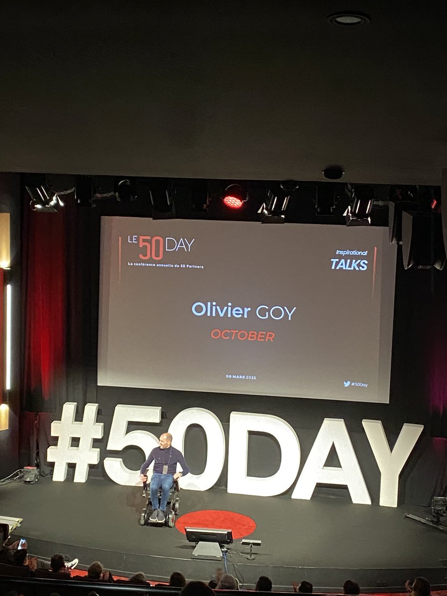 Lucie Soulard (@lucie_soulard) on Twitter photo Incroyable moment d’émotion avec l’intervention de <a href="/oliviergoy/">Olivier Goy</a> sur la scène des #50days ce matin , venu nous parler de la maladie de charcot et de son combat pour accélérer la recherche et mieux faire reconnaître le handicap en France . Bravo et merci 🙏 Incroyable moment d’émotion avec l’intervention de <a href="/oliviergoy/">Olivier Goy</a> sur la scène des #50days ce matin , venu nous parler de la maladie de charcot et de son combat pour accélérer la recherche et mieux faire reconnaître le handicap en France . Bravo et merci 🙏