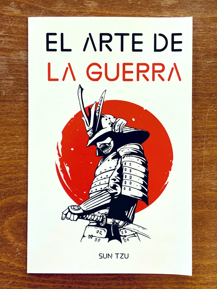 chibas's tweet image. Libros ✨ que te prepararán para la vida. 

1. El arte de la guerra.